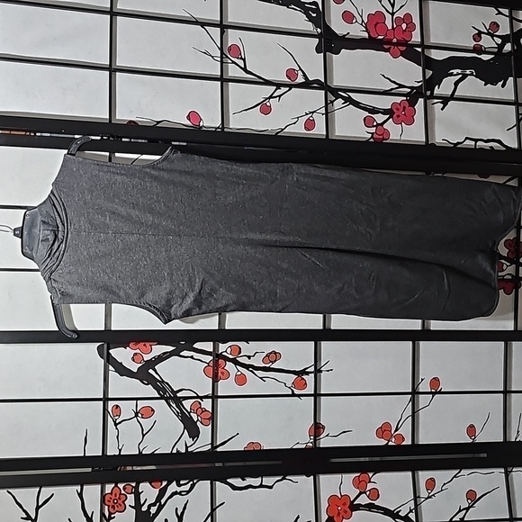 Athleta Sleeveless Gray Wrap Dress Size Small - Picture 5 of 6